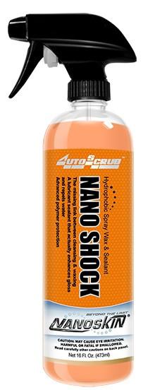 NANOSKIN NANO SHOCK Hydrophobic Spray Wax & Sealant – AutoBrite