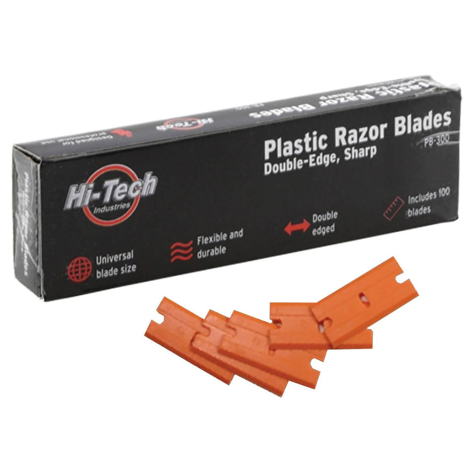 HTI Plastic Razor Blades