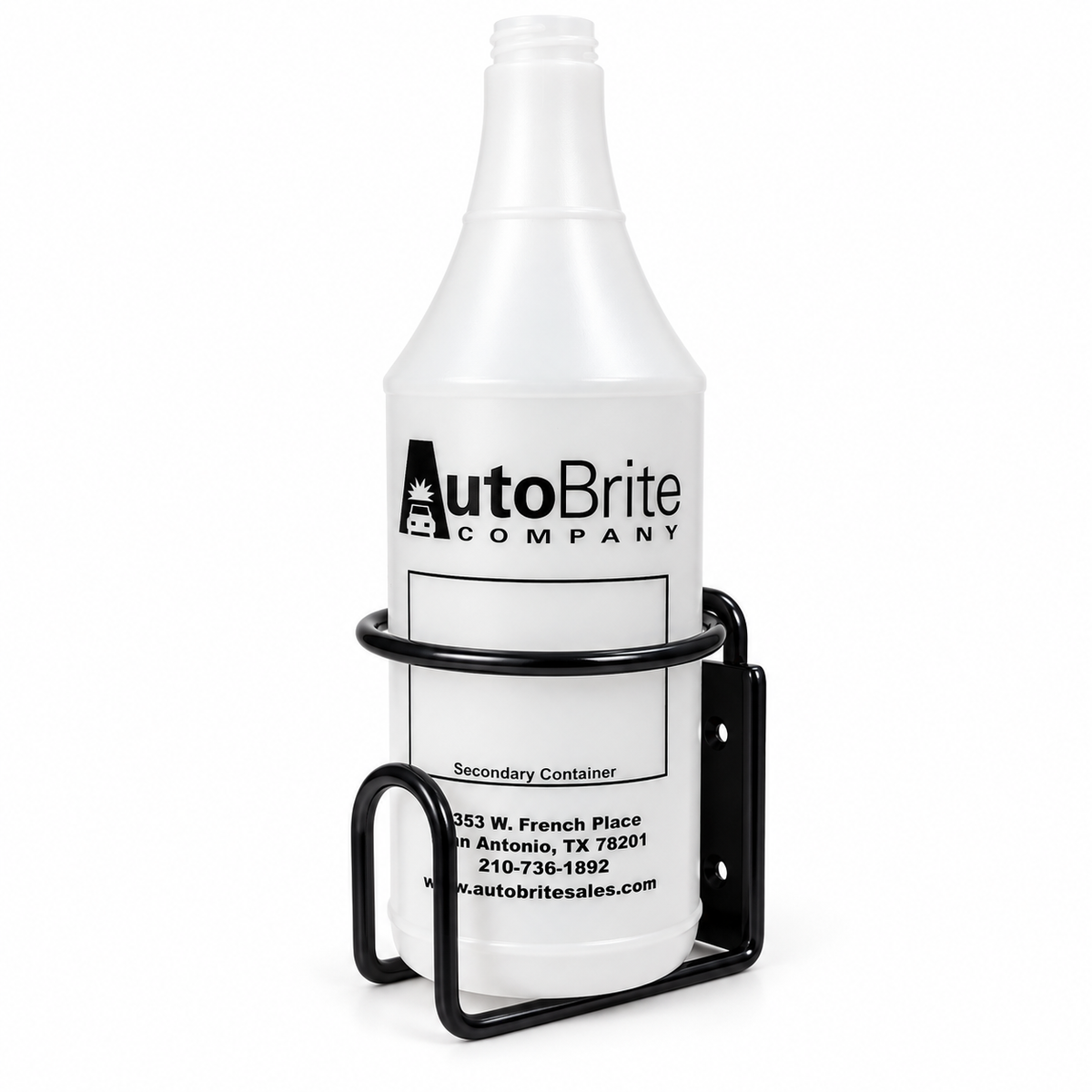 All Purpose Bottle Holder with AutoBrite quart bottle