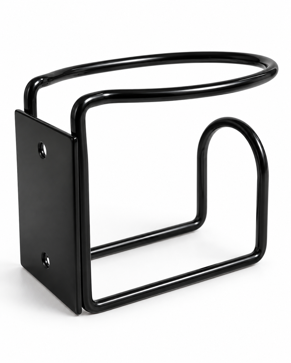 Black metal All Purpose Bottle Holder