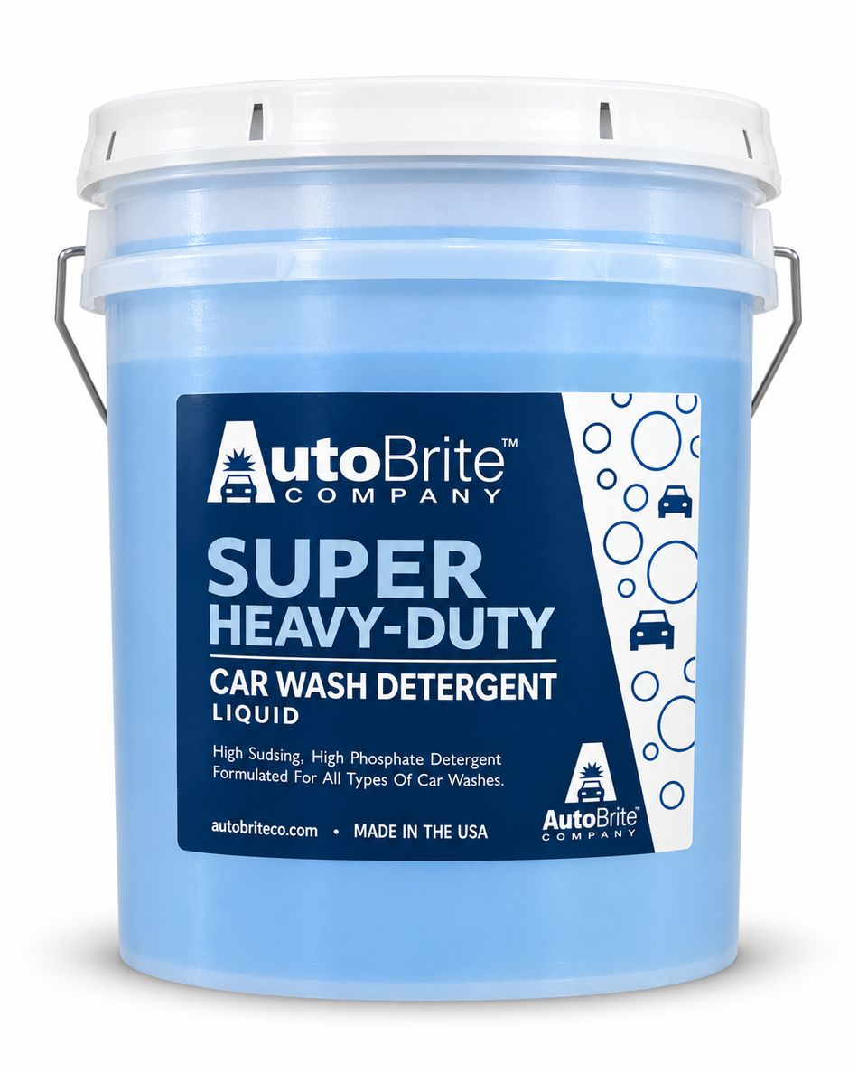 AutoBrite Super Heavy Duty Car Wash Detergent Liquid 5 gallon