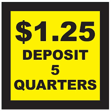 Decal, $1.25/ Insert 5 Quarters