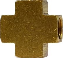 BRASS CROSS MACHINED