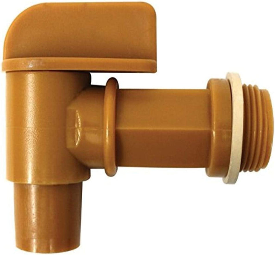 LUMAX 3/4" Barrel Faucet, Chemical Resistant