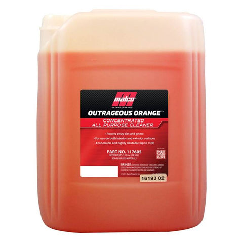 Malco Outrageous Orange All Purpose Cleaner Concentrate 1gal