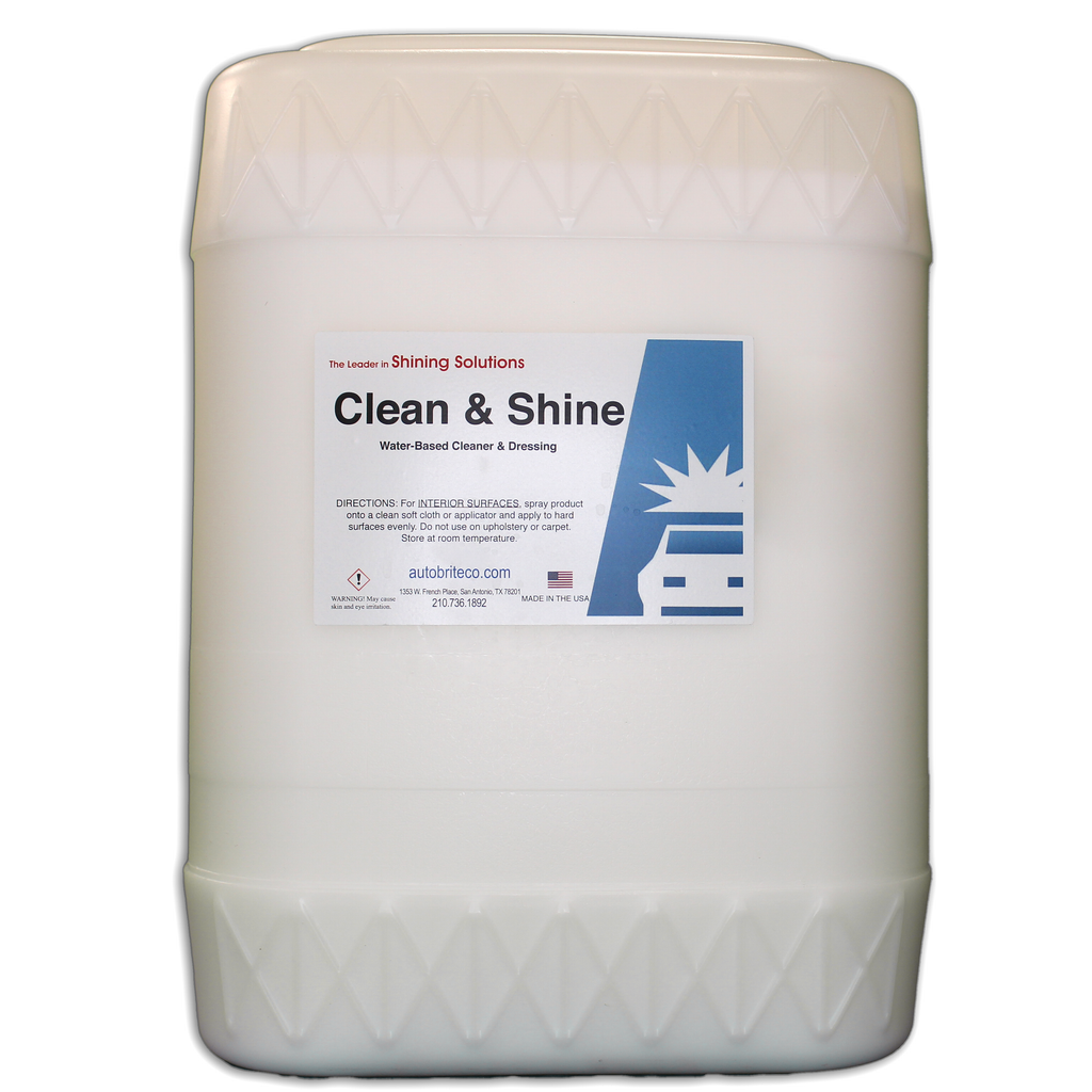 Clean & Shine Car Interior Cleaner Dressing โ AutoBrite Company
