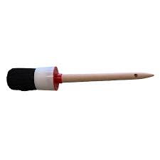 HTI Round Brush Black Bristle