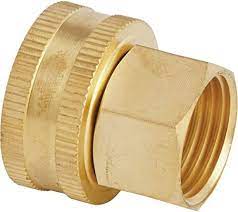 3/4 X 1/2 FEM GARDEN HOSE to FPT SWVL